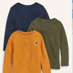 Old Navy boy's thermal long sleeved tees 3-pack
